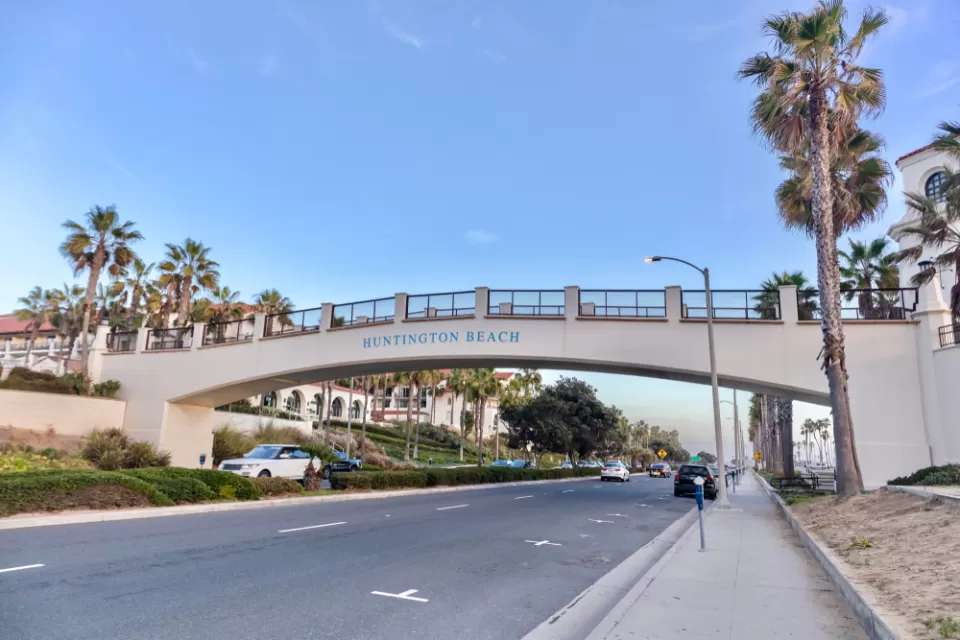 California Beach Town
